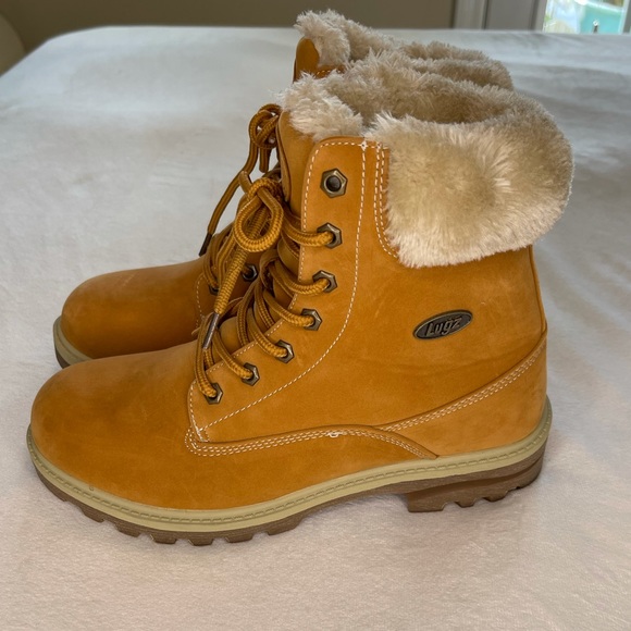 LUGZ WOMEN’S EMPIRE HI FUR 6” BOOT SIZE SIZE 9.5 - Picture 3 of 6